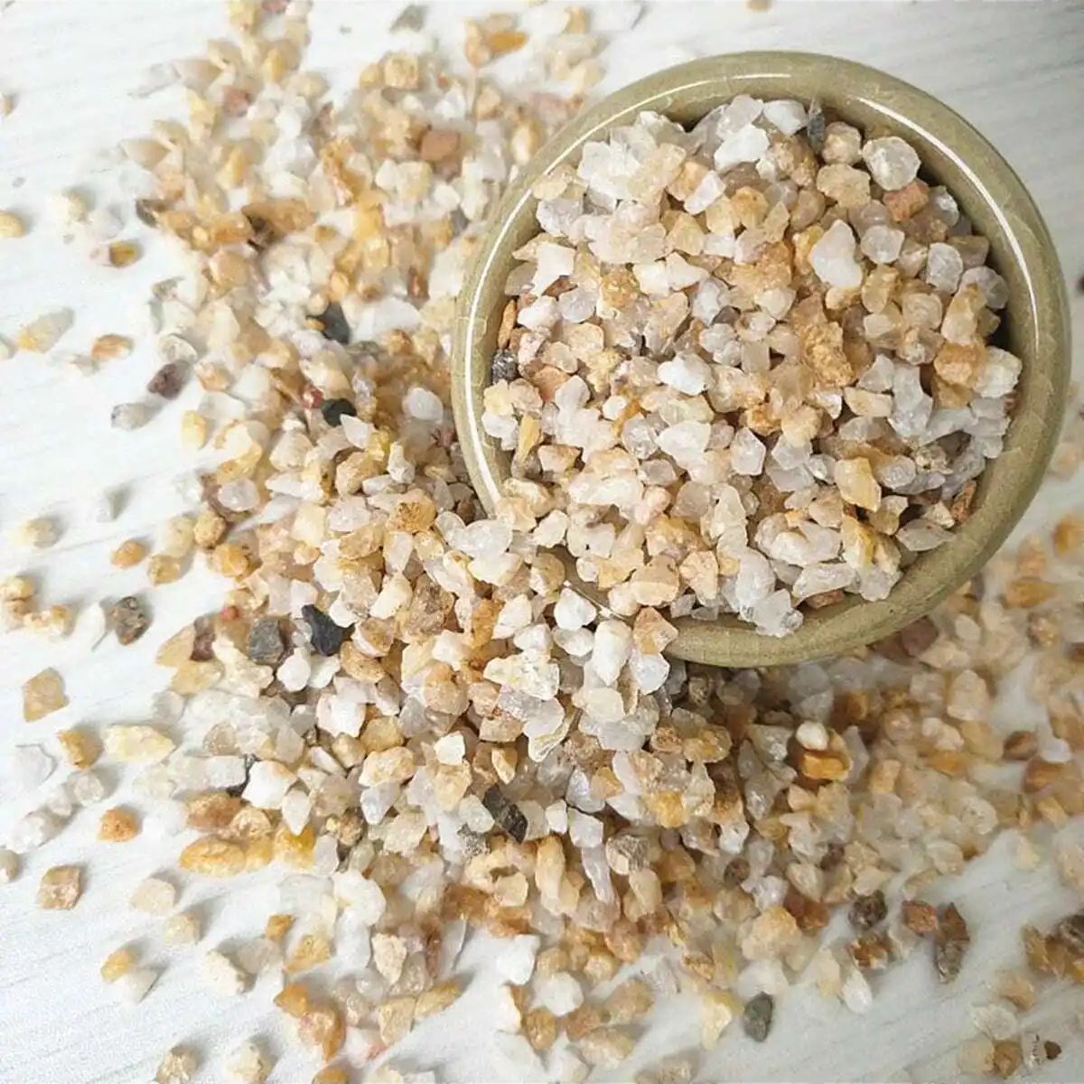 Aquarium Sand White - 1pc-250g Natural Crystals Gravel Stone Micro