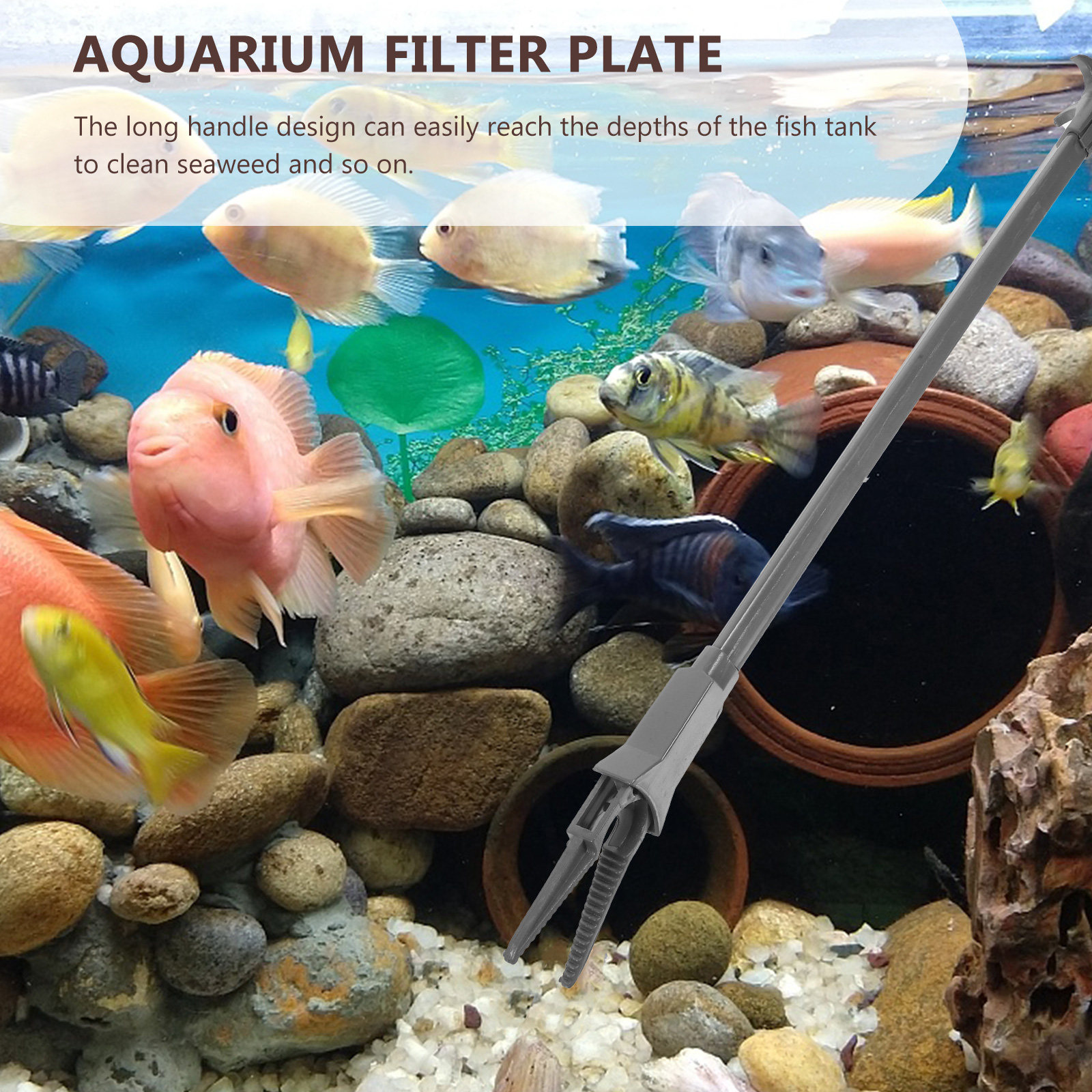 Planted Aquarium Care - 3Pcs Convenient Aquarium Tweezers Premium Plastic