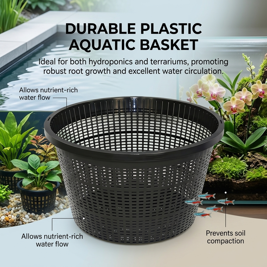 8.5 Inch Round Hydroponic Flow - огляд і ціна Aquarium Plant Nursery