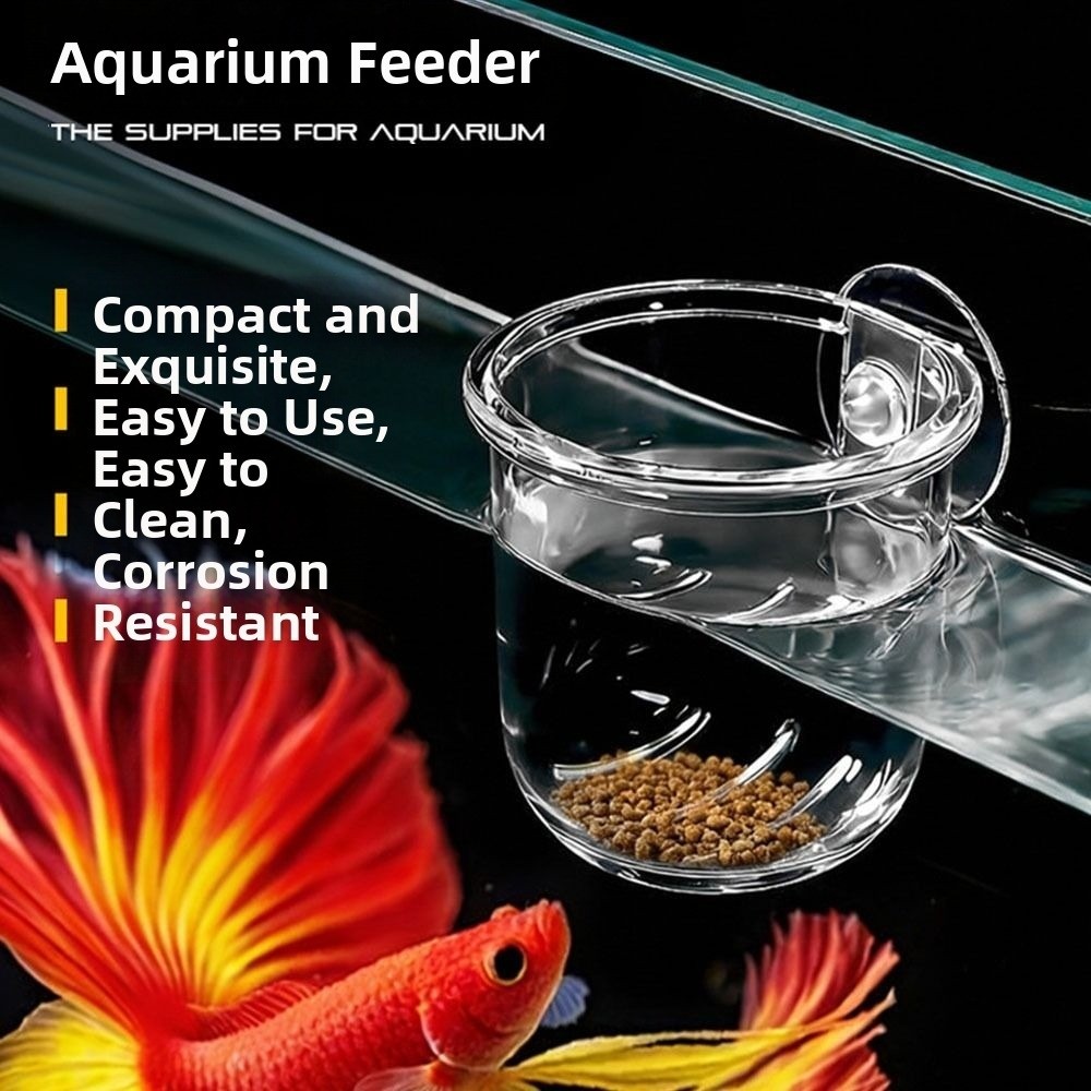Durable Plastic Fish Feeder wi - огляд і ціна Aquarium Plant Nursery