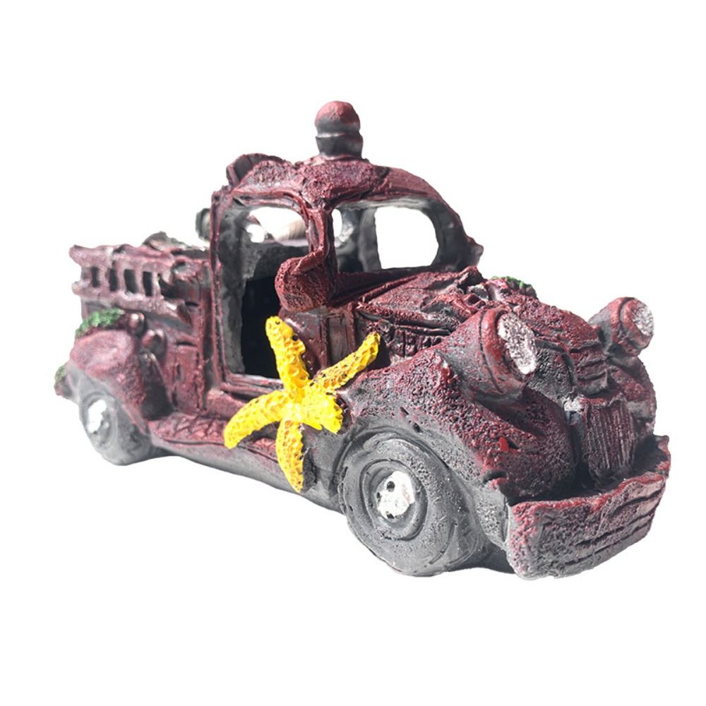 Multicolor Car Wreck Aquarium  - огляд і ціна Aquarium Sand White