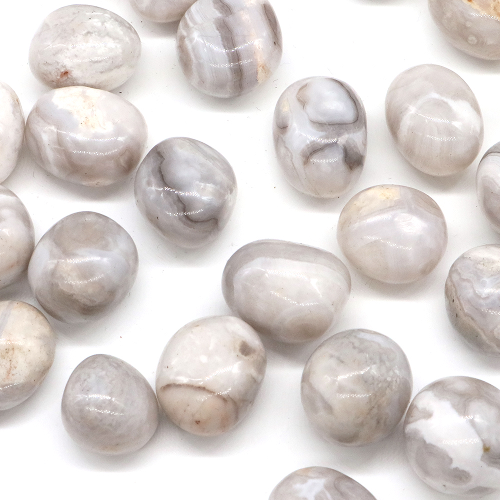 Natural Irregular Tumbled Ston - огляд і ціна Aquarium Sand White