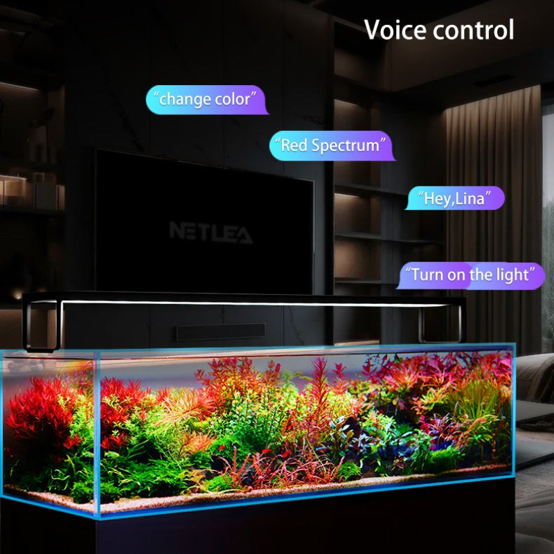 Netlea AT5S V3 Smart Wifi APP  - огляд і ціна Aquarium Plant Light Spectrum