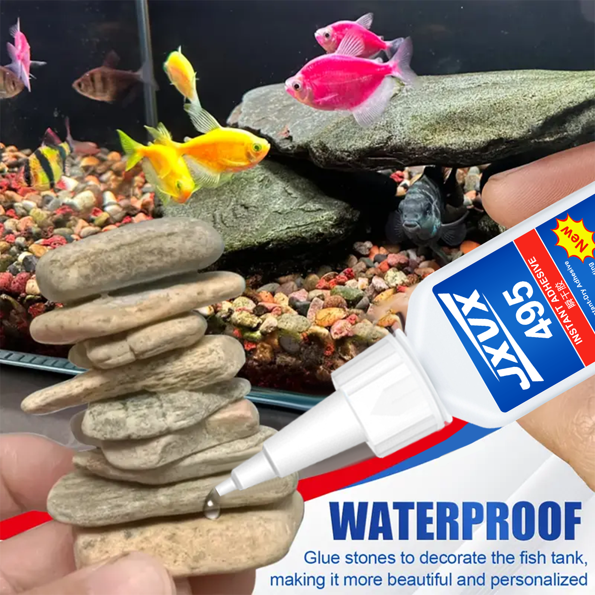 Fish Tank Multi-Purpose Thick  - огляд і ціна Planted Aquarium With Driftwood