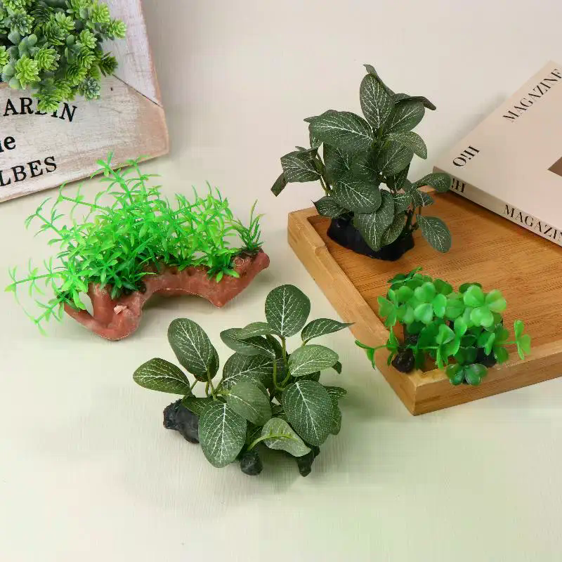 Artificial Driftwood Plant For - огляд і ціна Planted Aquarium With Driftwood