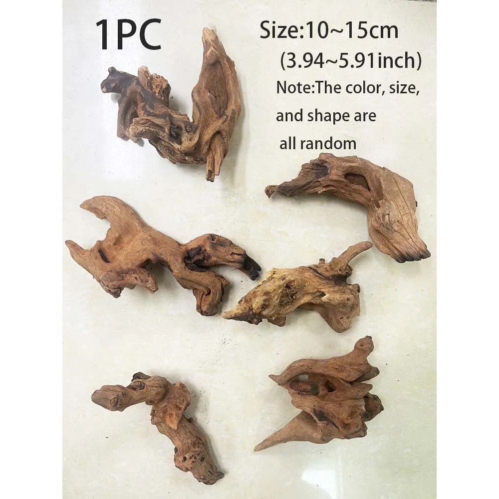 1PC Natural Sinkable Driftwood - огляд і ціна Planted Aquarium With Driftwood