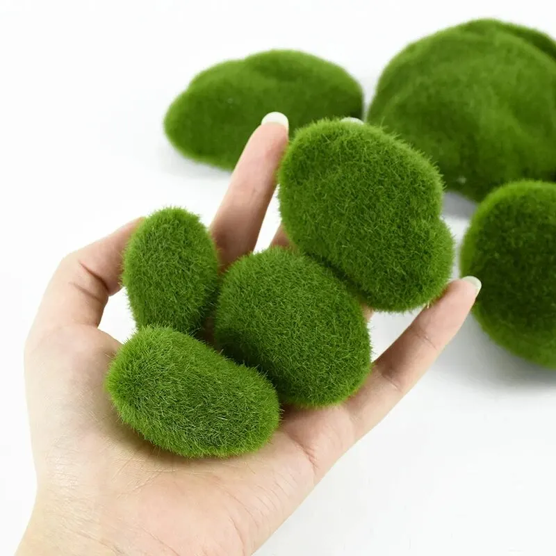 10Pcs Simulation Moss Stone Ar - огляд і ціна Aquarium Sand White