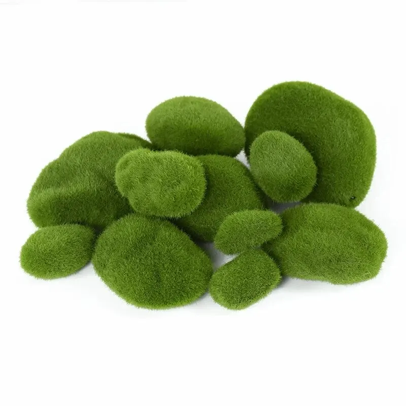 10Pcs Simulation Moss Stone Ar - огляд і ціна Aquarium Sand White