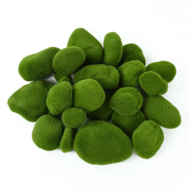 10Pcs Simulation Moss Stone Ar - огляд і ціна Aquarium Sand White