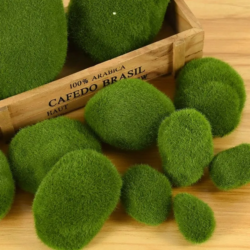 10Pcs Simulation Moss Stone Ar - огляд і ціна Aquarium Sand White
