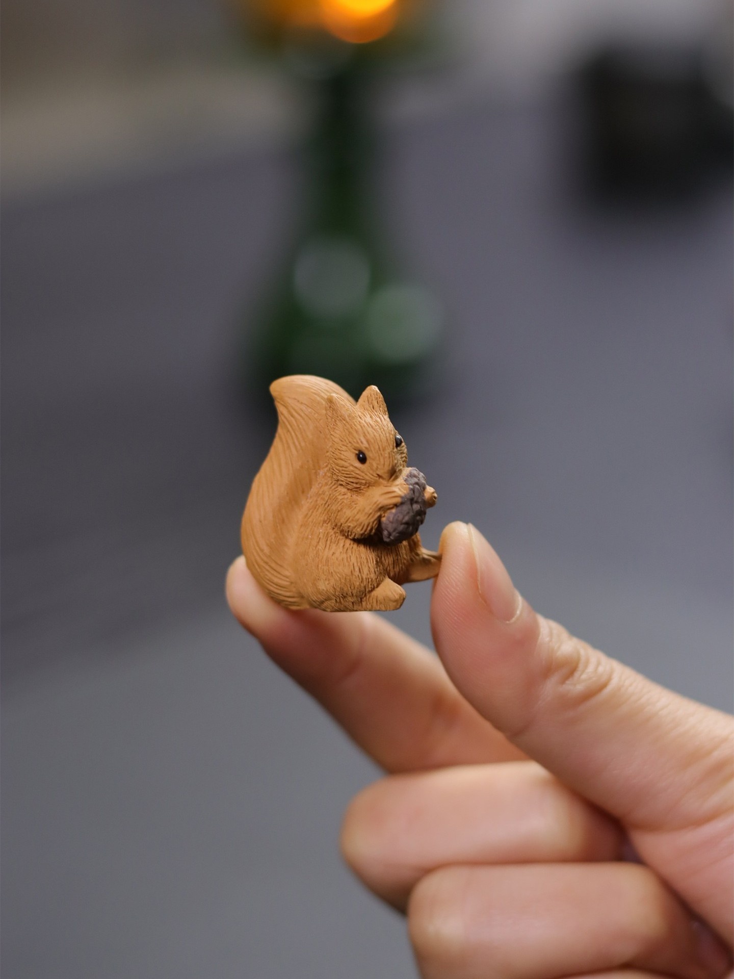  Purple Clay Tea Pet Squirrel  - огляд і ціна Aquarium Planted Tank