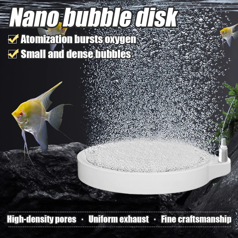 Nano Disc Air Stone Oxygen Aer - огляд і ціна Aquarium Lily Pipe