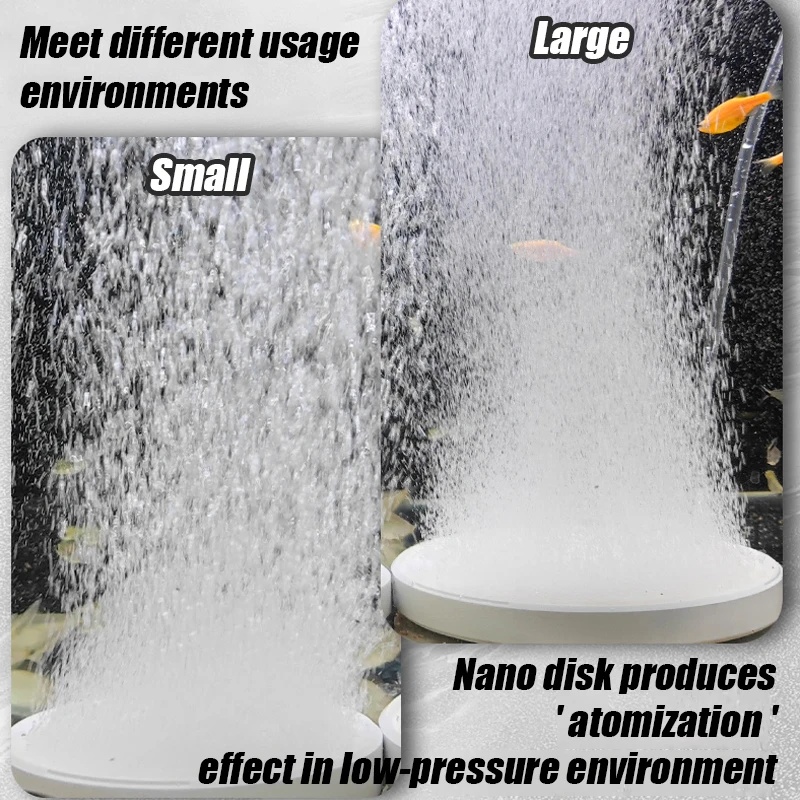 Nano Disc Air Stone Oxygen Aer - огляд і ціна Aquarium Lily Pipe