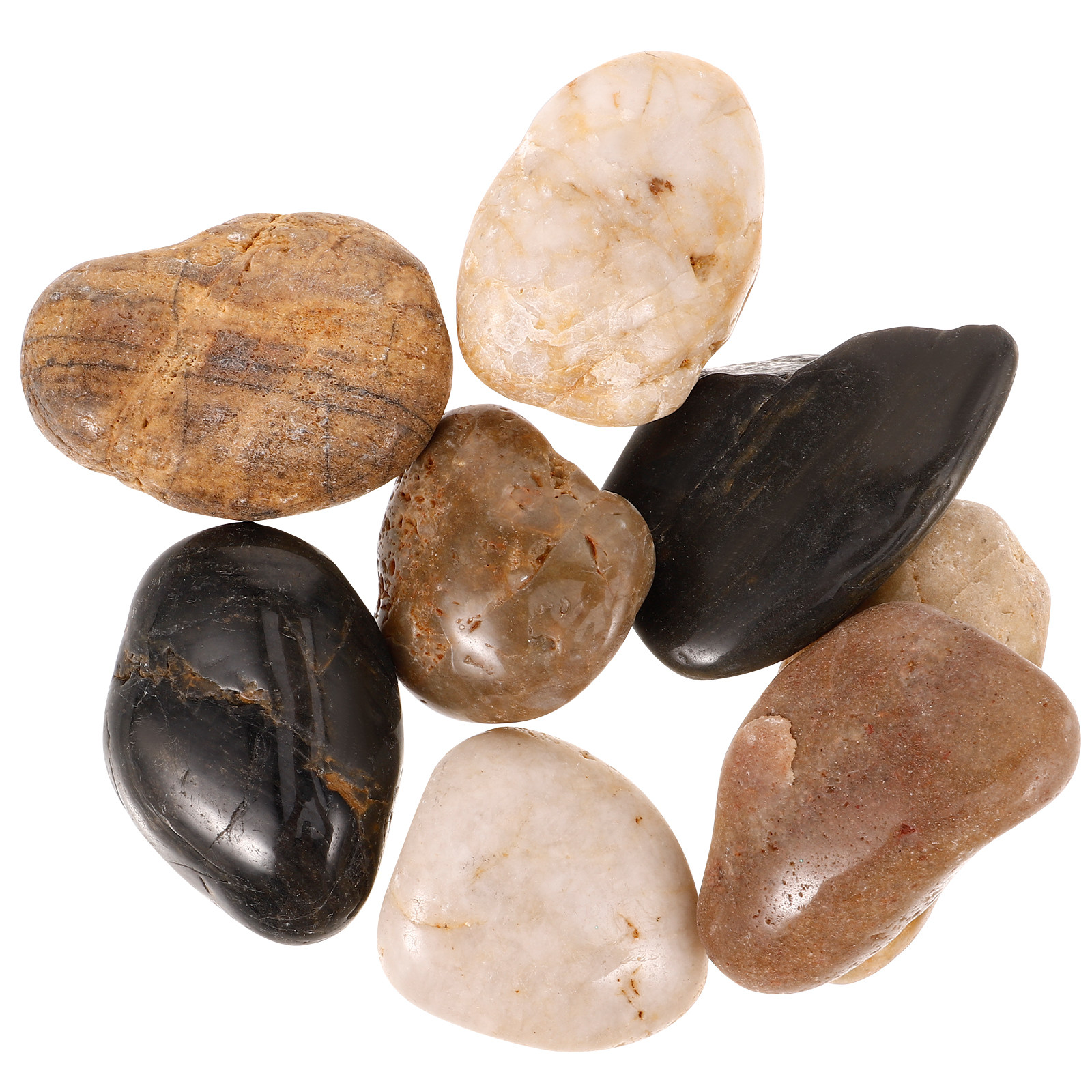 1Set Aquarium Pebbles Natural  - огляд і ціна Aquarium Planted Tank