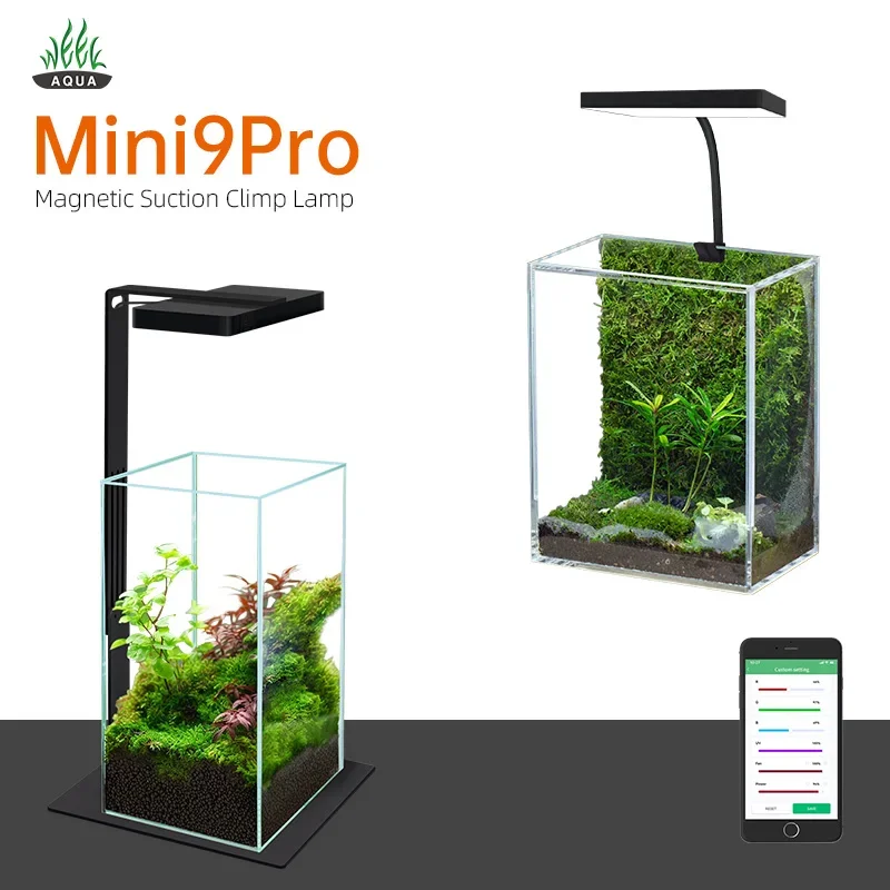 WEEK AQUA Mini 9 Pro USB Nano  - огляд і ціна Aquarium Plant Light Spectrum