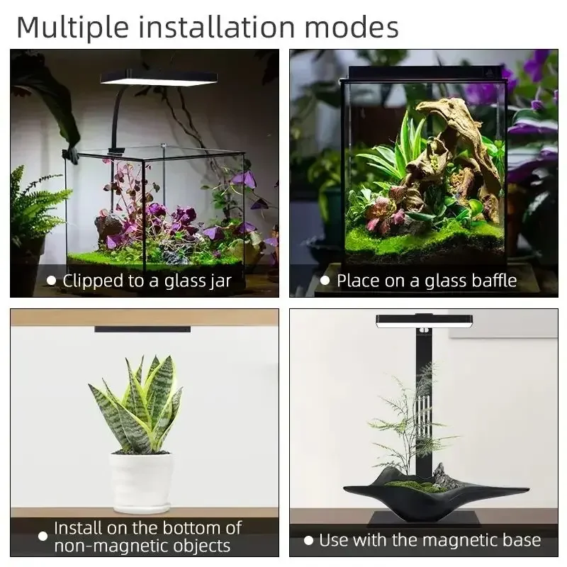 WEEK AQUA Mini 9 Pro USB Nano  - огляд і ціна Aquarium Plant Light Spectrum