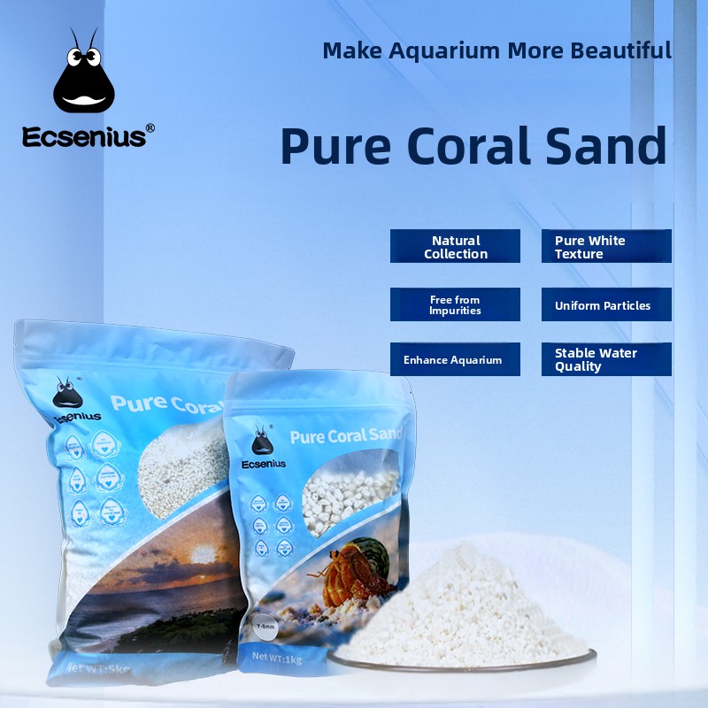 l Coral Sand for Aquarium Sea  - огляд і ціна Aquarium Sand White