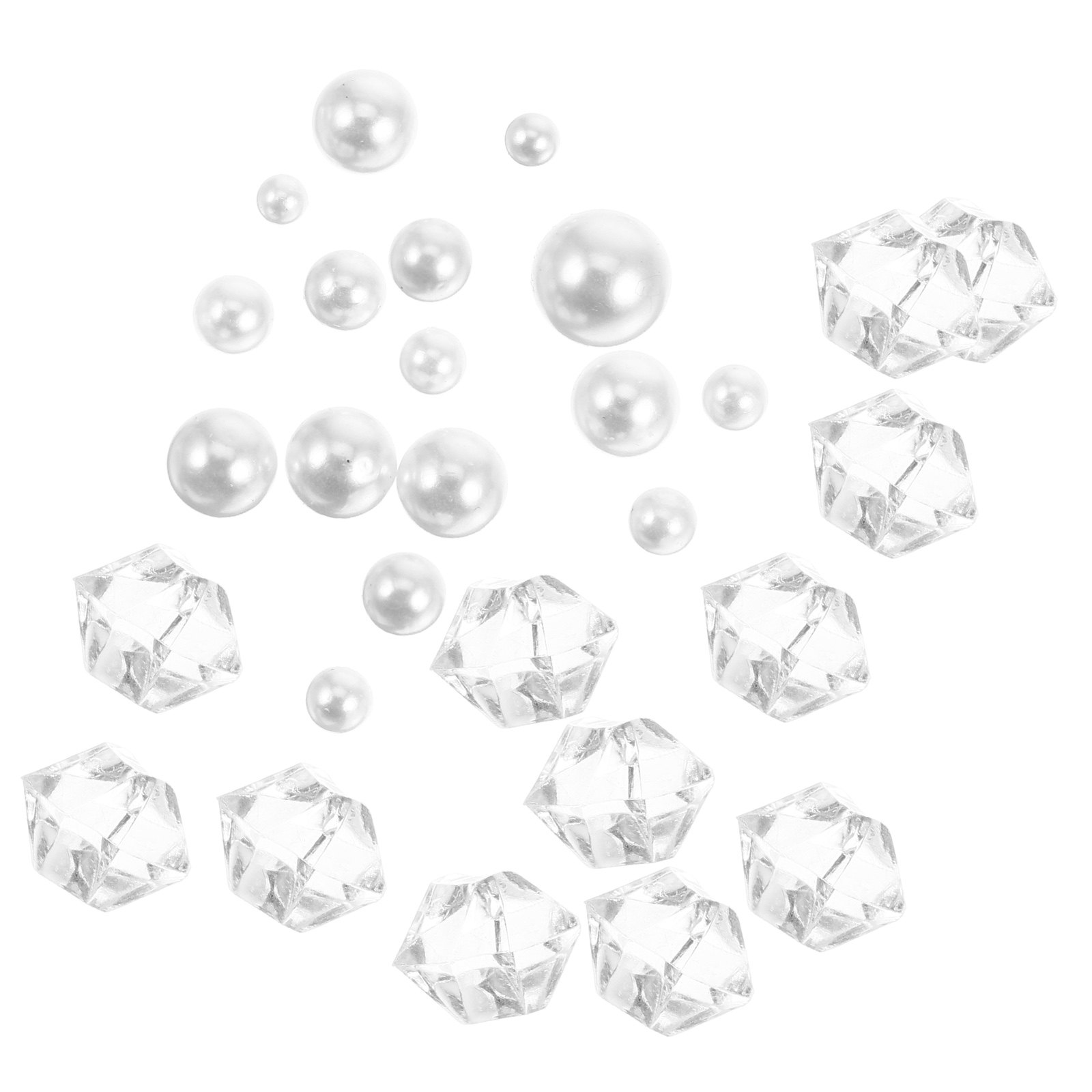 1Pack Pearl Crystal Stones Cle - огляд і ціна Aquarium Sand White