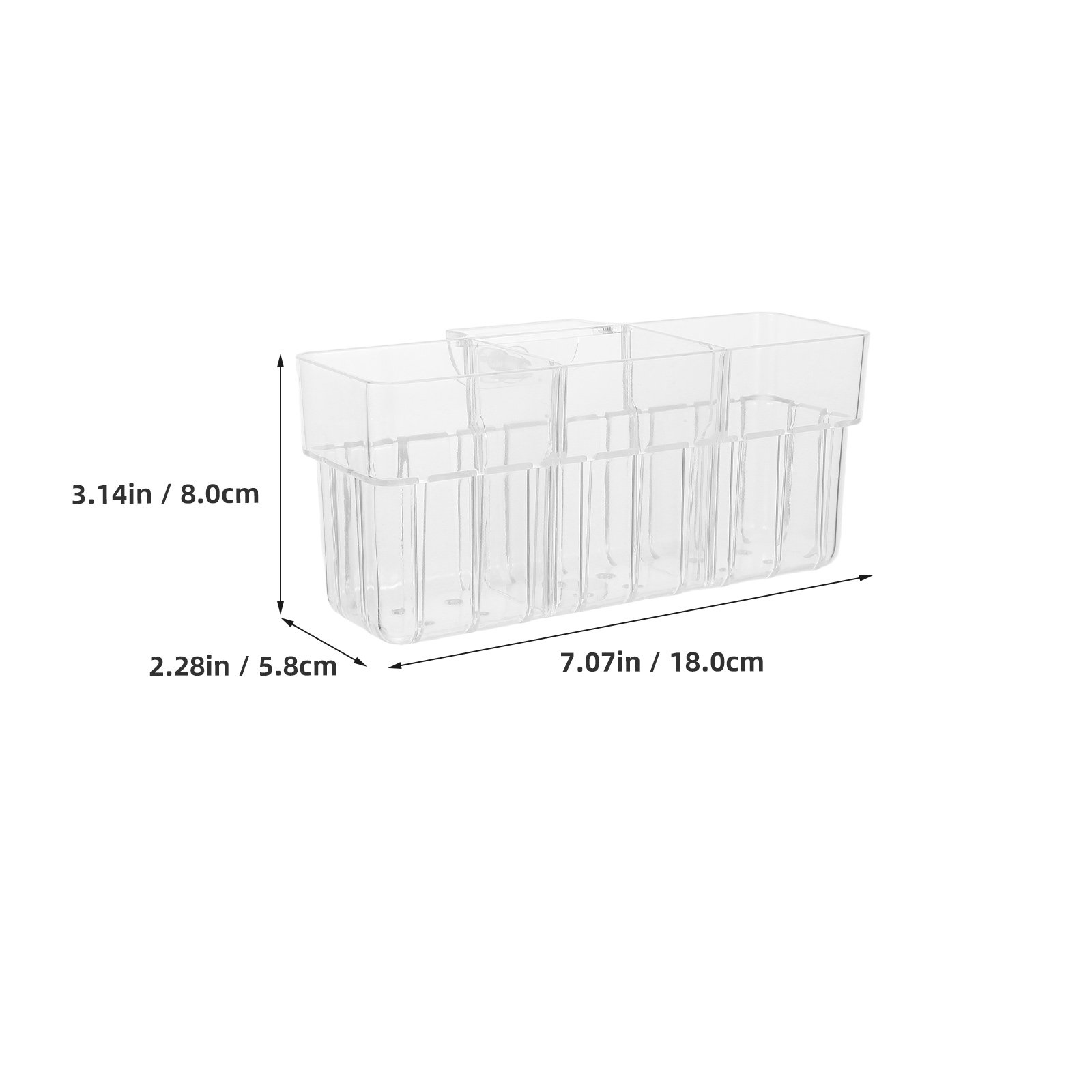 Three Compartment Transparent  - огляд і ціна Aquarium Plant Nursery