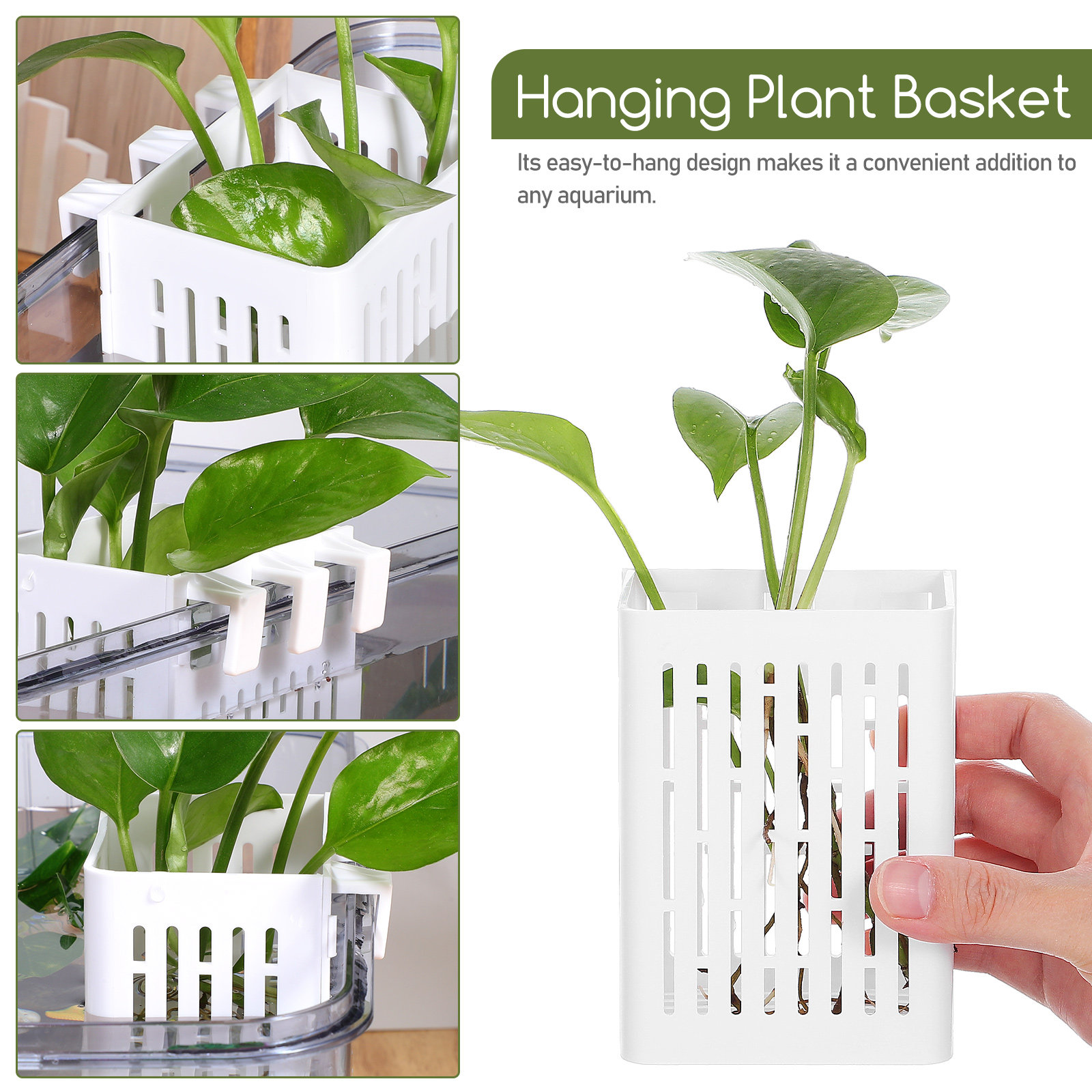 2pcs Aquarium Plant Baskets Pl - огляд і ціна Aquarium Planted Tank