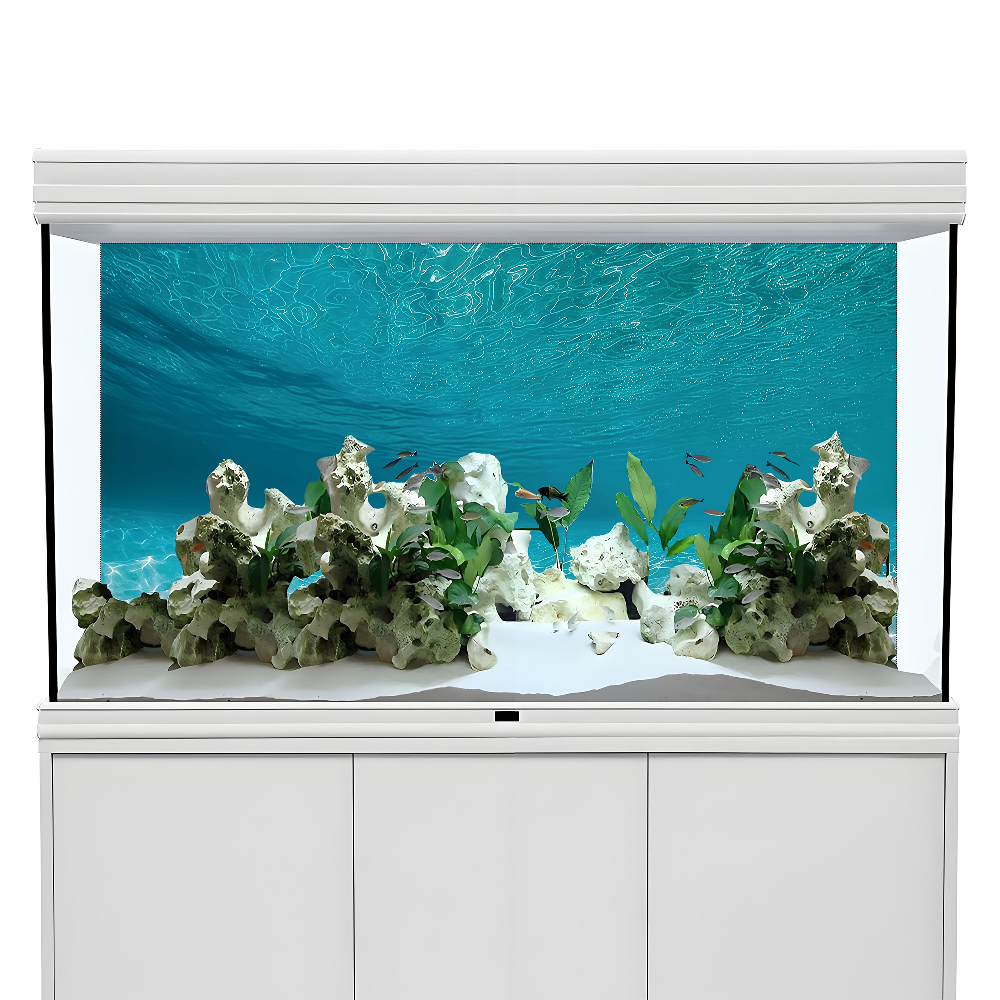 Sunshine white sand，Fish tank  - огляд і ціна Aquarium Sand White