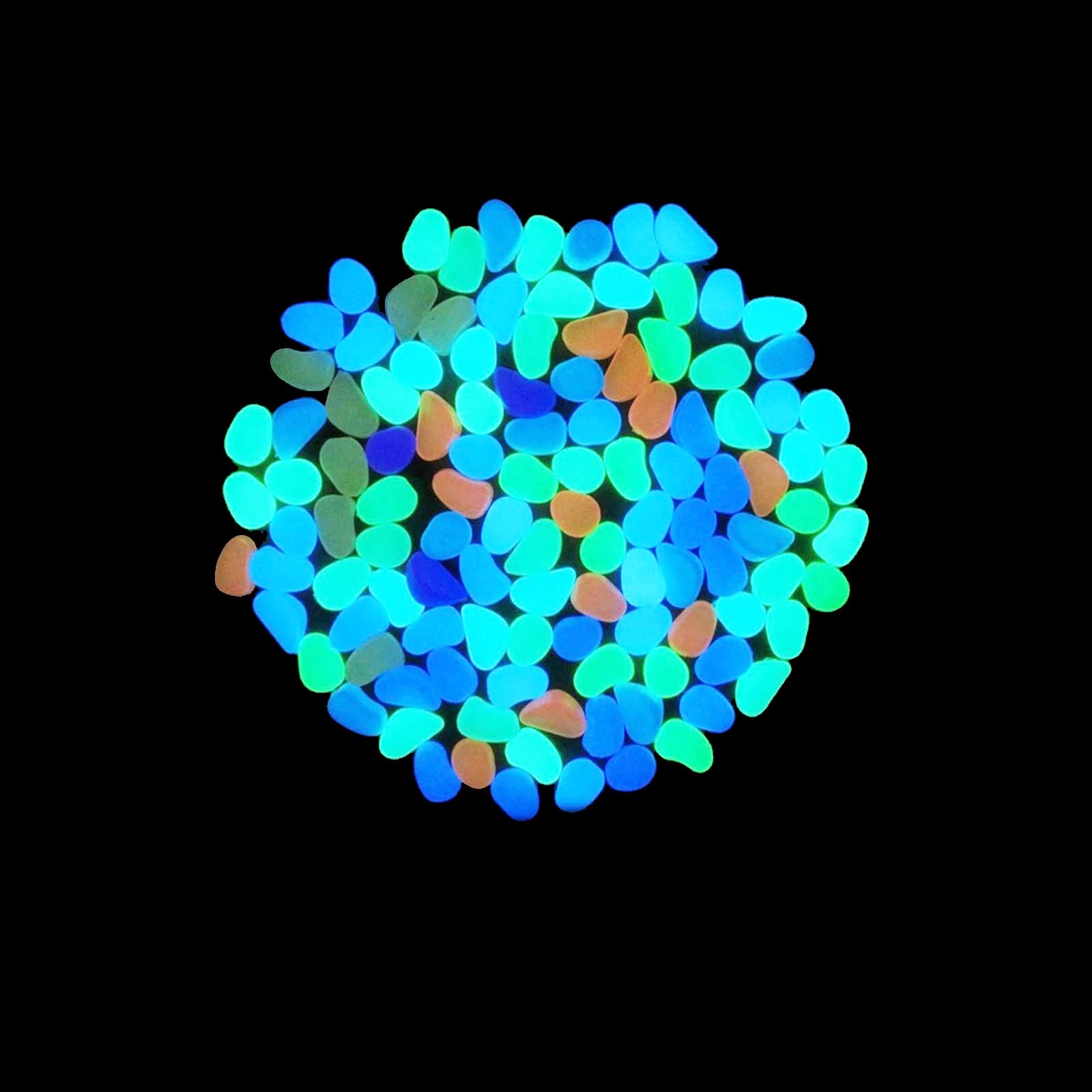 100pcs Glow In The Dark Pebble - огляд і ціна Planted Aquarium Hours