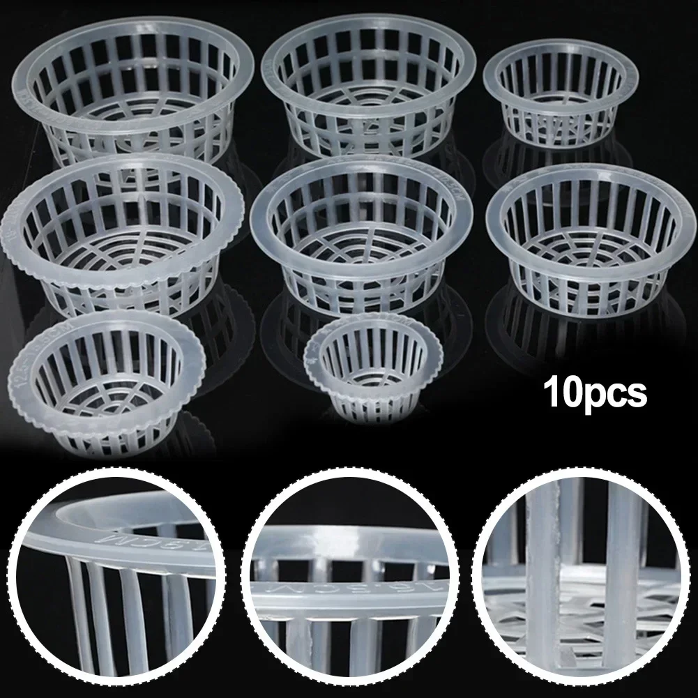 10pcs Plastic Mesh Pots Net Cl - огляд і ціна Aquarium Plant Nursery