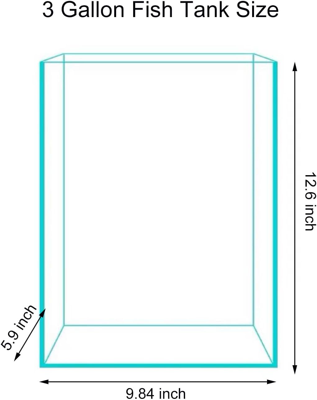 3 Gallon Glass Fish Tank, Easy - огляд і ціна Planted Aquarium Care