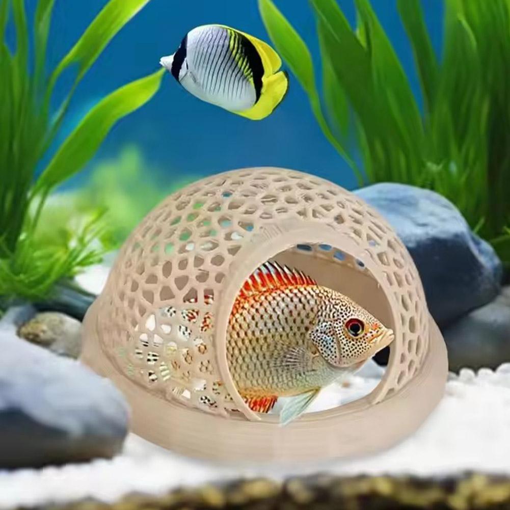 Aquarium Floating Cave Fish Sh - огляд і ціна Aquarium Sand White