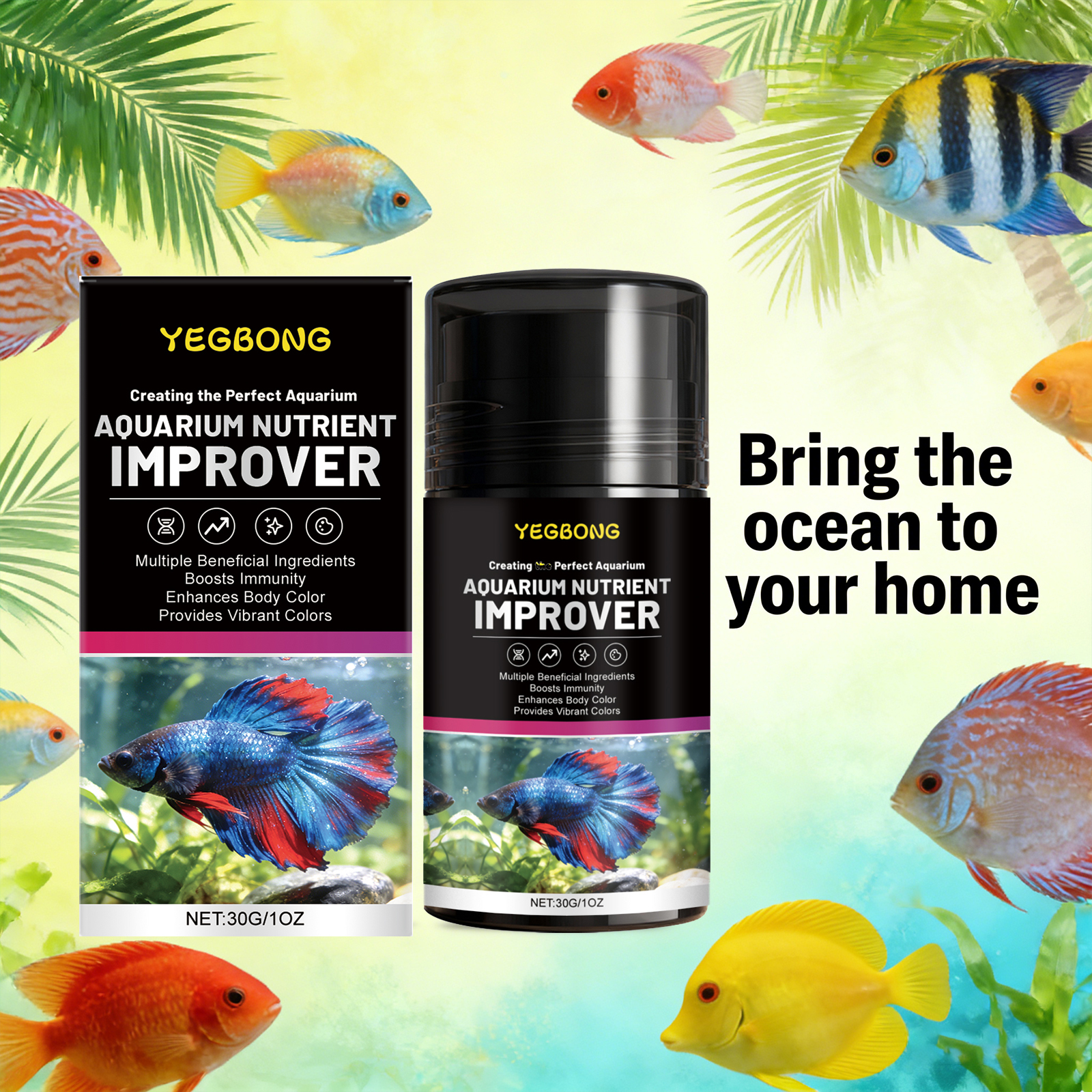 Aquarium Nutrient Improver Pro - огляд і ціна Planted Aquarium Care