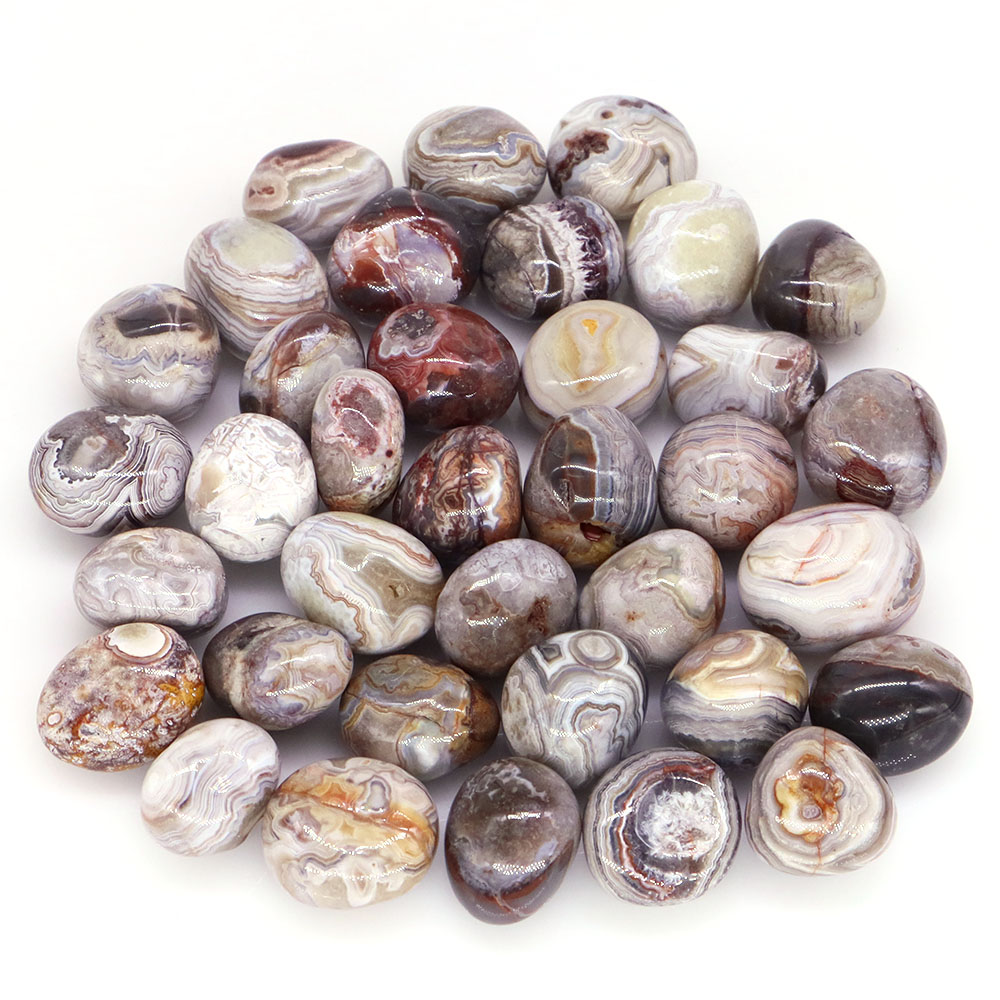 Natural Red White Crazy Agate  - огляд і ціна Aquarium Sand White
