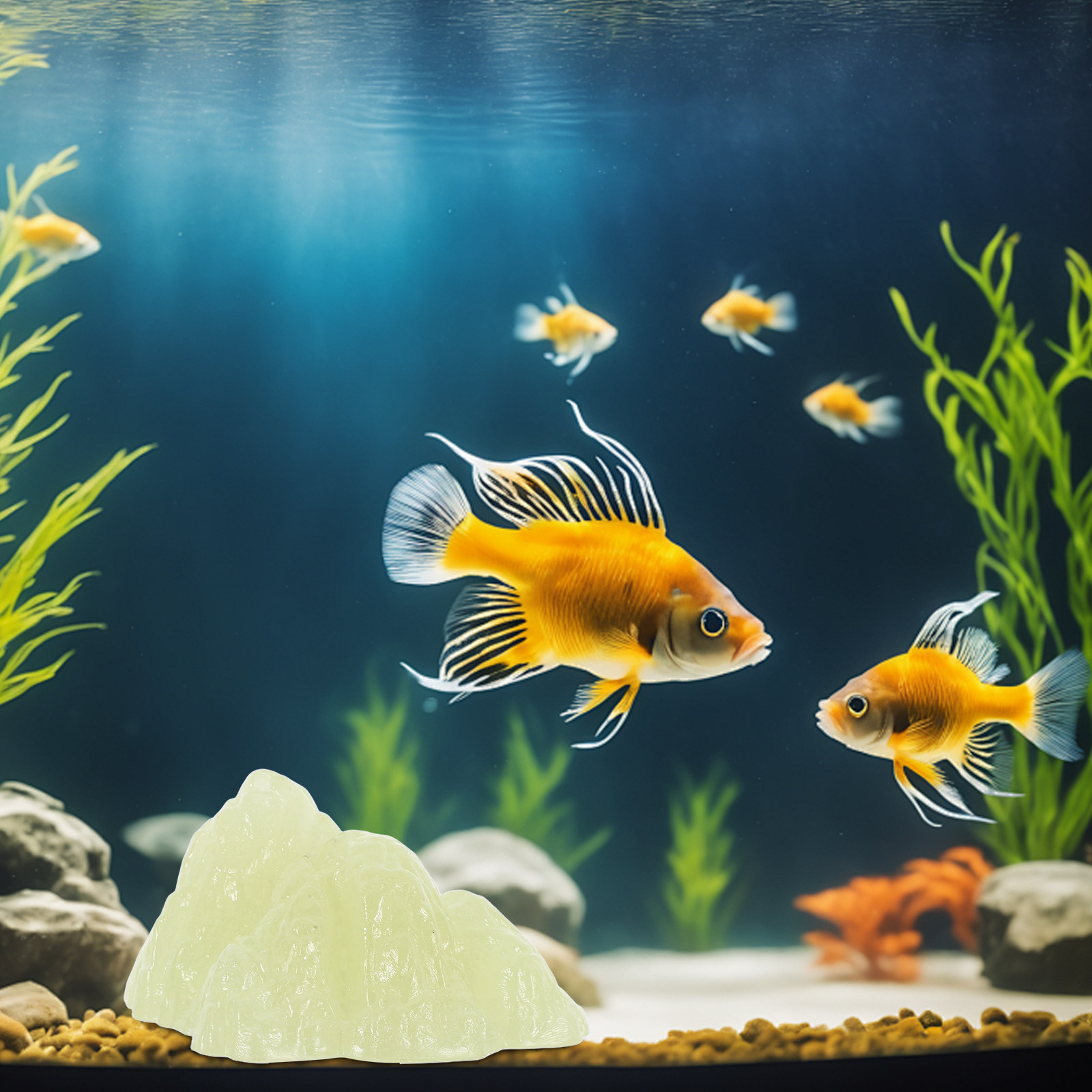 Luminous Glow Stones for Aquar - огляд і ціна Aquarium Planted Setup