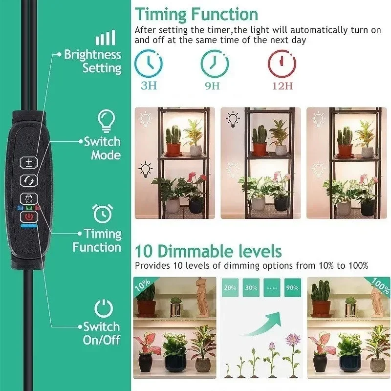 LED Plant Growth Light Indoor  - огляд і ціна Aquarium Plant Nursery